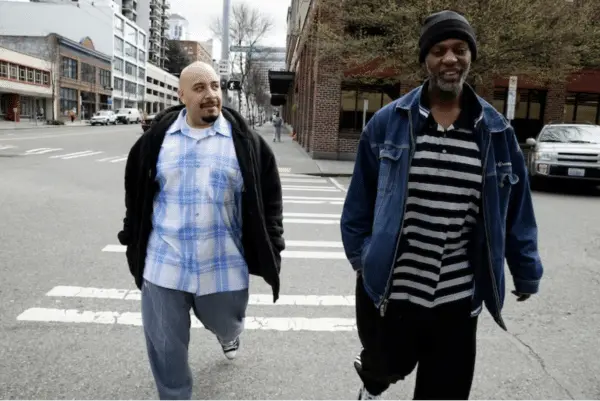 2 mens walk and talk